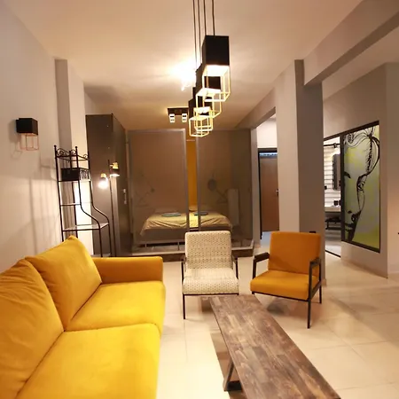 Apartment Yellow Black Magic