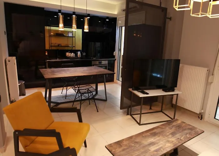 Yellow Black Magic Apartment